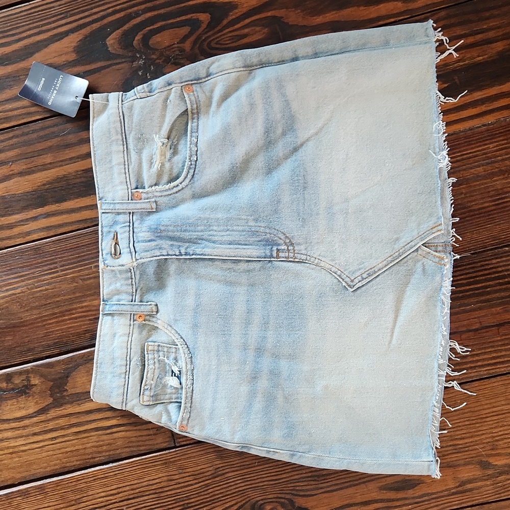 Lucky Jeans Denim Mini Skirt